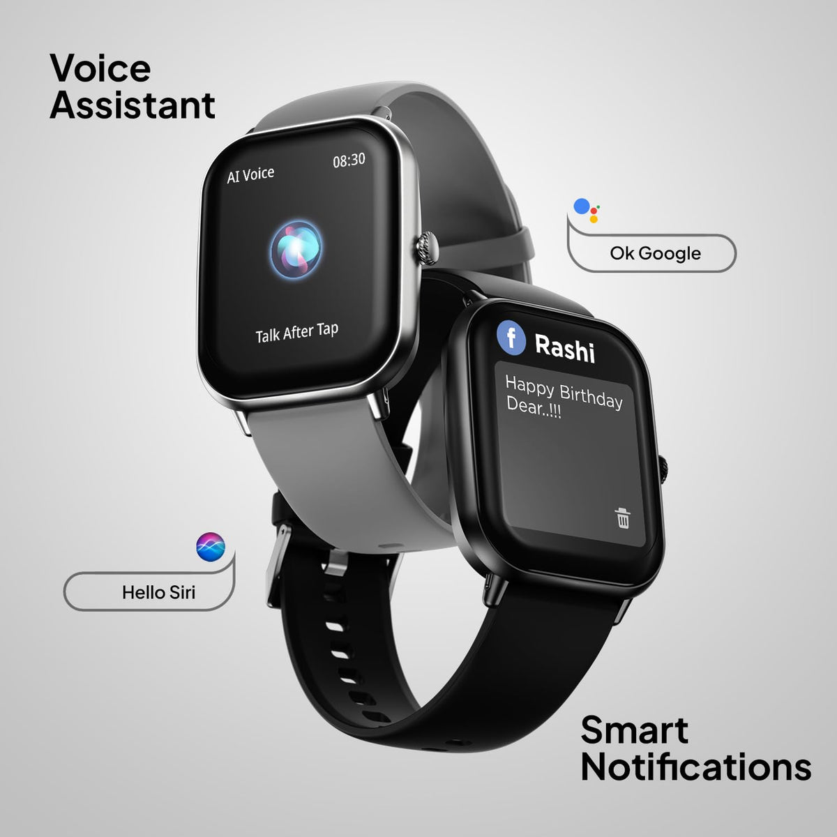Fire-Boltt Ninja Call Pro Max Bluetooth Calling Smart Watch, 2.01" HD Display