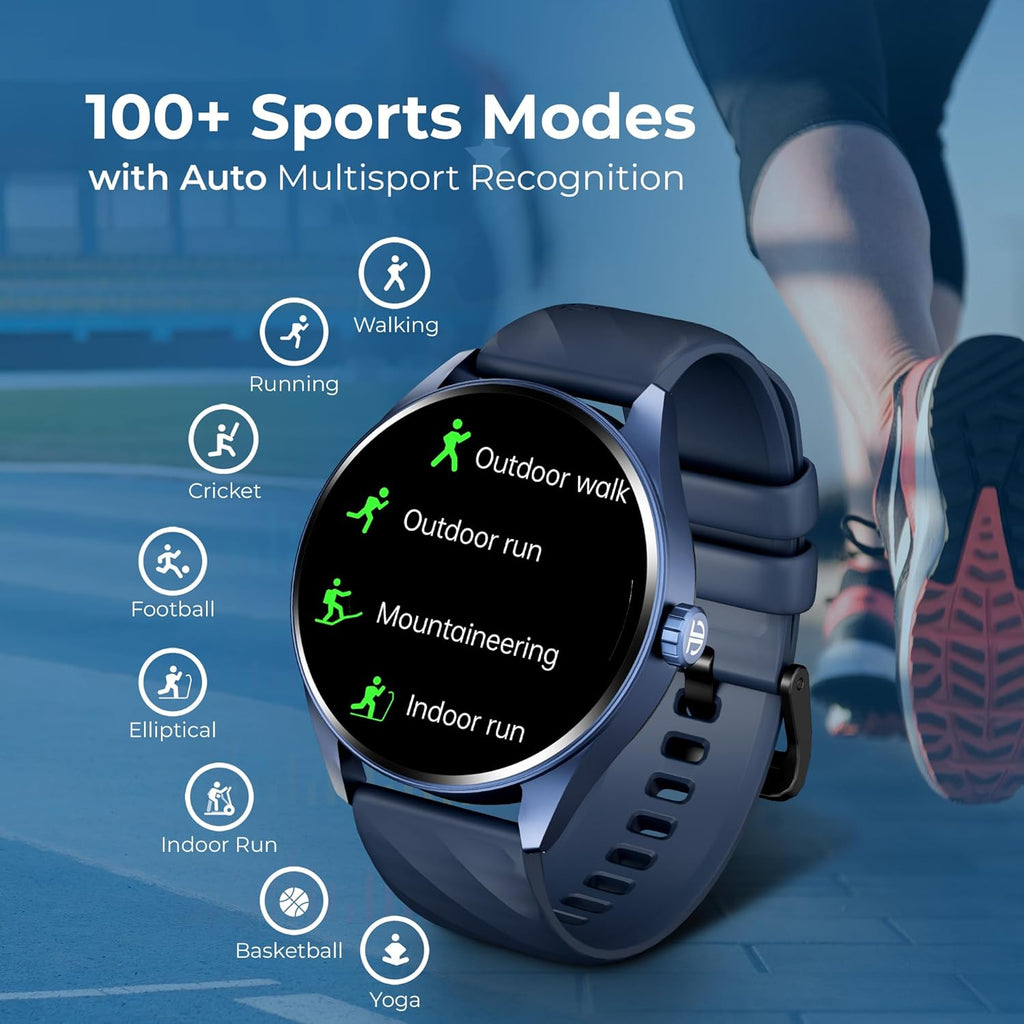 Titan Crest 1.43” AMOLED Smart Watch with BT Calling