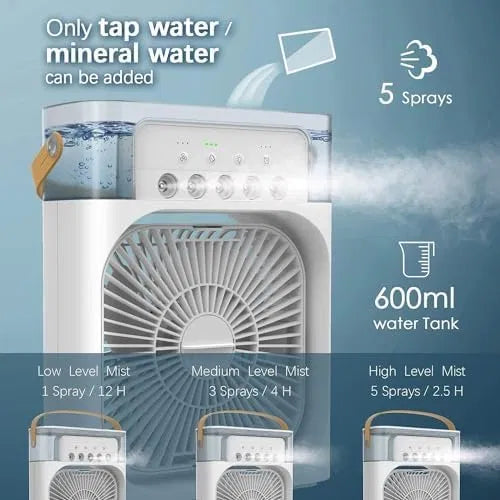 USB Rechargeable Mini Air Cooler